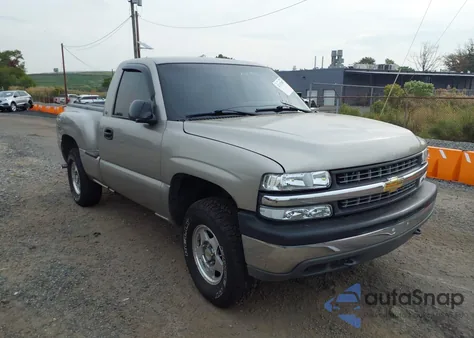 2001 Chevrolet Silverado z USA, uszkodzony, nr VIN 1GCEK14WX1Z145144